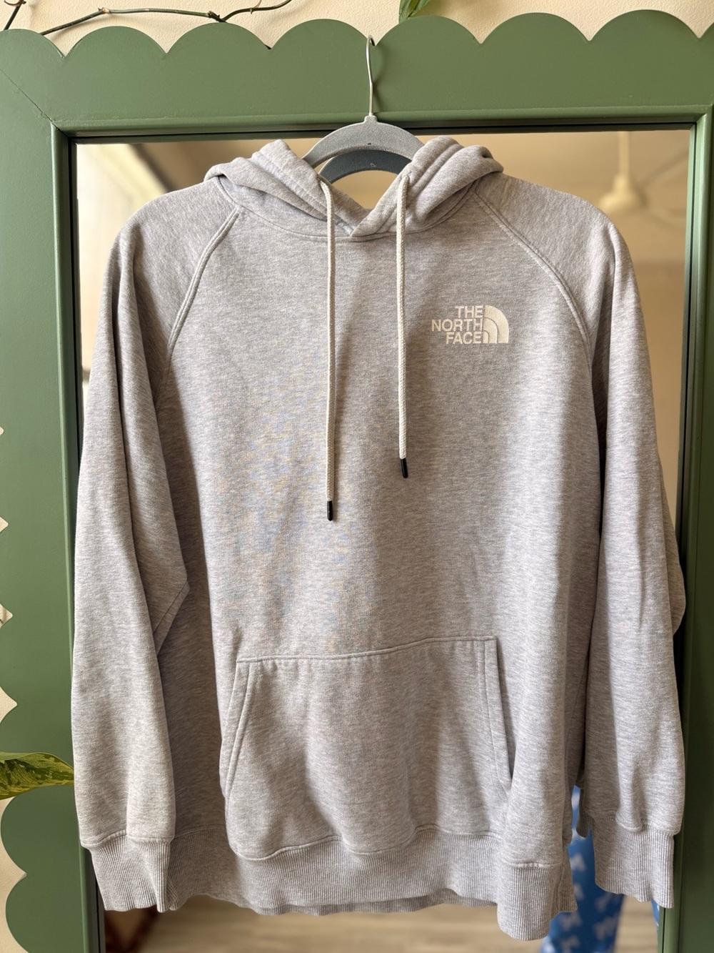 The North Face Heather Gray Pullover Hoodie